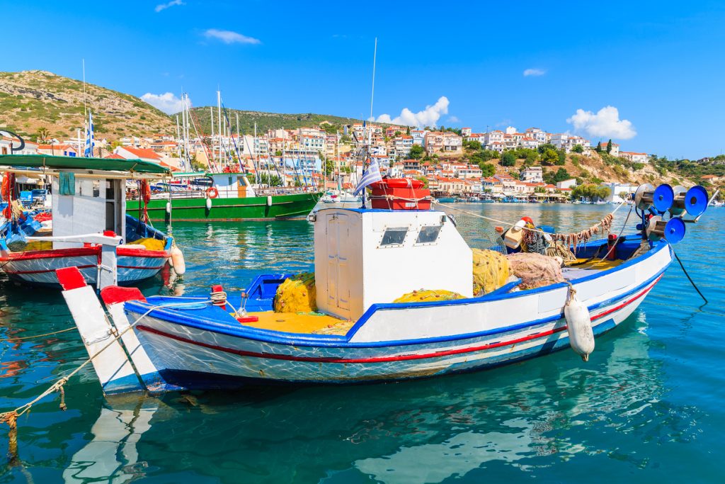 Dorpen en stadjes op Samos